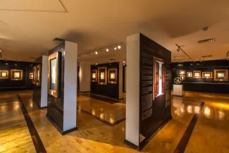 salle d'exposition
